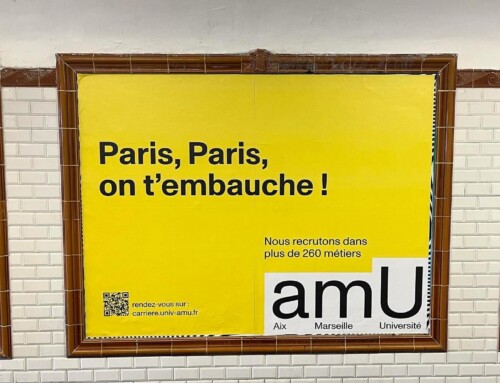 Marseille confidentiels : « Paris, Paris, On t’… embauche ! », étonnante campagne de pub dans le métro parisien